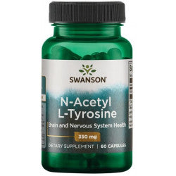 Swanson N-Acetyl L-Tyrosine, 350mg - 60 caps